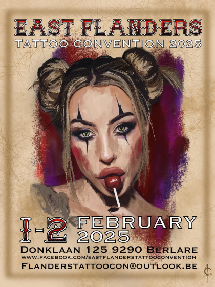 East Flanders Tattoo Convention 2025 | 01 - 02 Февраля 2025