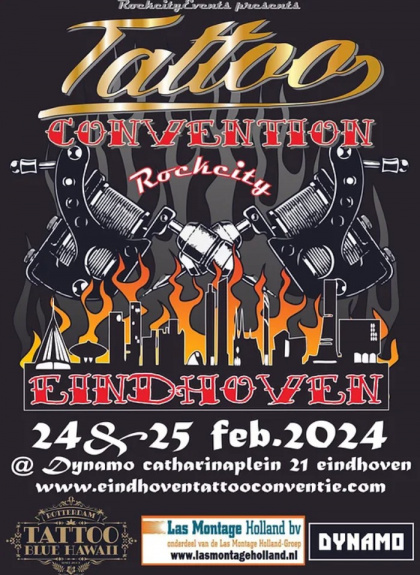 Eindhoven Tattooconvention 2024 | 24 - 25 Февраля 2024