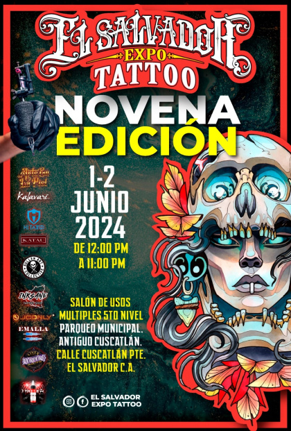 El Salvador Expo Tattoo 2024 | 01 - 02 Июня 2024