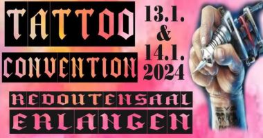 Tattoo Messe Erlangen 2024 | 13 - 14 Января 2024