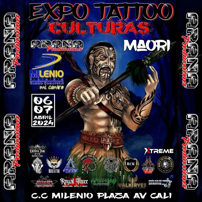 Expo Tattoo Culturas Maori 2024