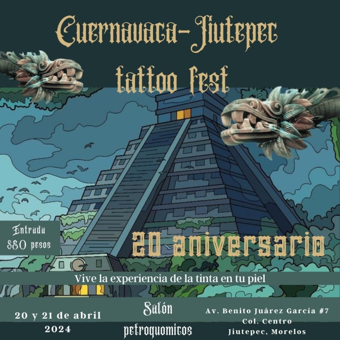 Cuernavaca Tattoo Fest Jiutepec Morelos 2024