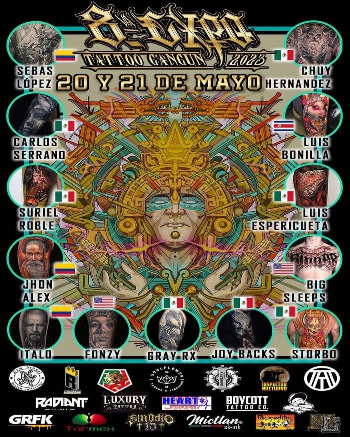 Cancun Tattoo Expo 2023