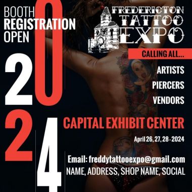 Fredericton Tattoo Expo 2024 | 26 - 28 Апреля 2024