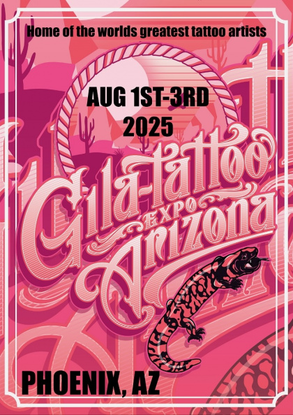 Gila Tattoo Expo 2025 | 01 - 03 Августа 2025