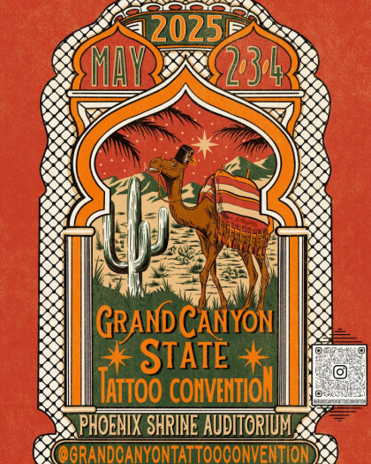 Grand Canyon Tattoo Convention 2025 | 02 - 04 Мая 2025