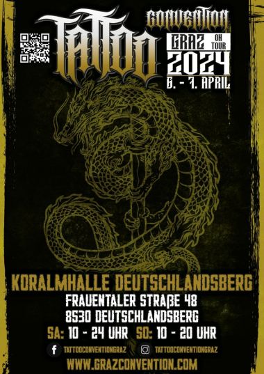 Graz Tattoo Convention 2024 | 06 - 07 Апреля 2024