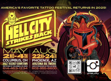 Hell City Tattoo Fest Columbus 2025 | 02 - 04 Мая 2025