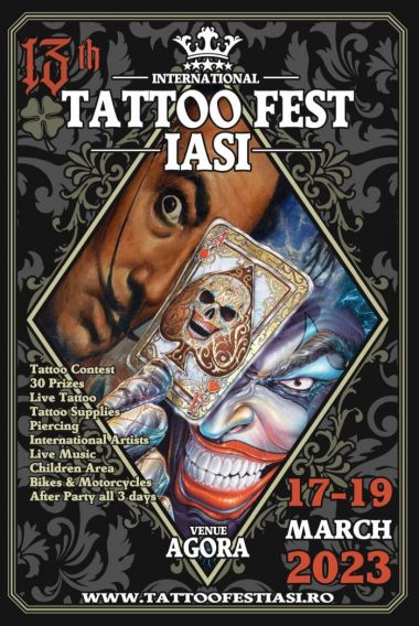 Iasi Tattoo Fest 2023 | 17 - 19 Марта 2023