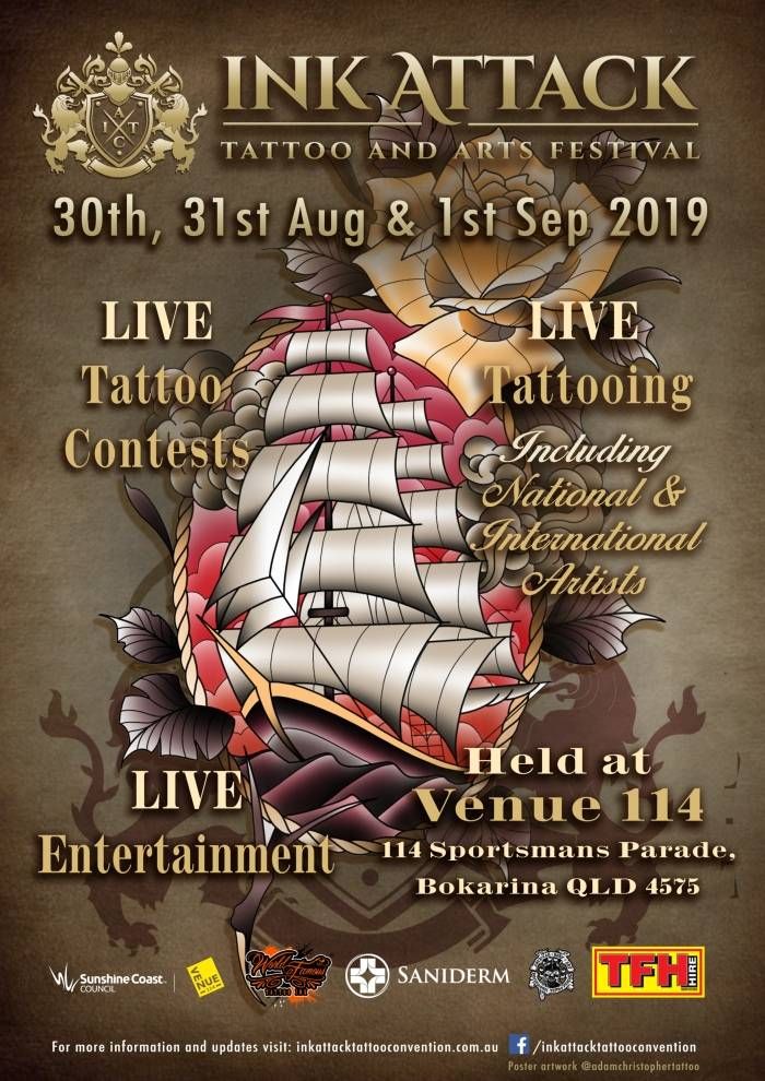 Ink Attack Tattoo Convention 2019