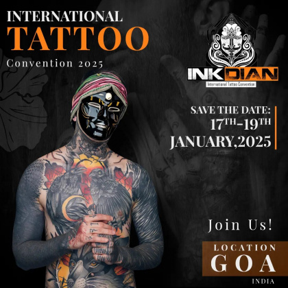 Inkdian International Tattoo Convention 2025 | 17 - 19 Января 2025