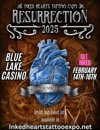 Inked Hearts Tattoo Expo 2025 | 14 - 16 Февраля 2025