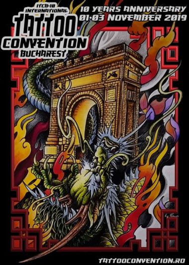 10th Bucharest Tattoo Convention | 01 - 03 ноября 2019