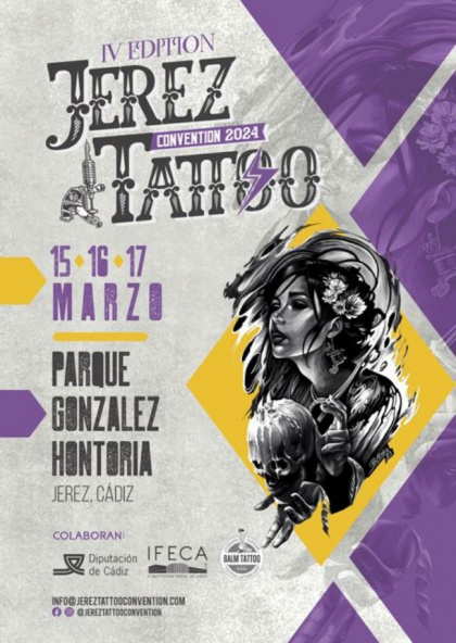 Jerez Tattoo Convention 2024 | 15 - 17 Марта 2024