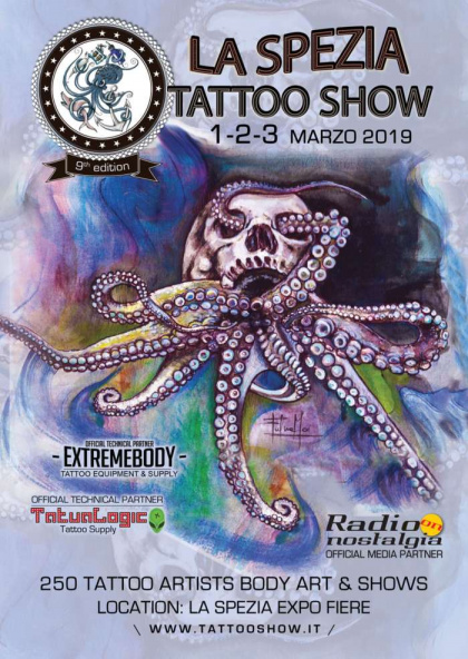 La Spezia Tattoo Show 2019 | 01 - 03 Марта 2019