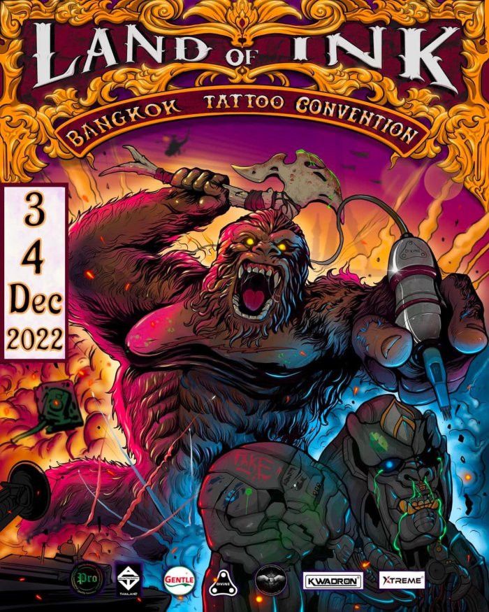 Land of Ink Bangkok Tattoo Convention 2022