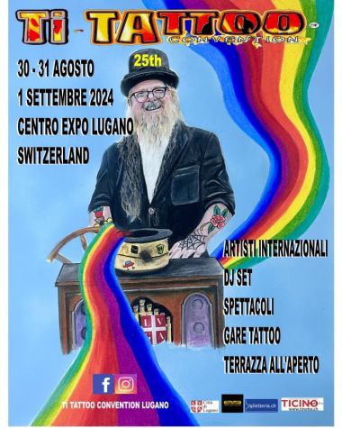 Lugano Ti-Tattoo Convention 2024 | 30 Августа - 01 Сентября 2024