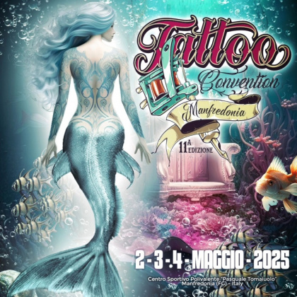 Manfredonia Tattoo Convention 2025 | 02 - 04 Мая 2025