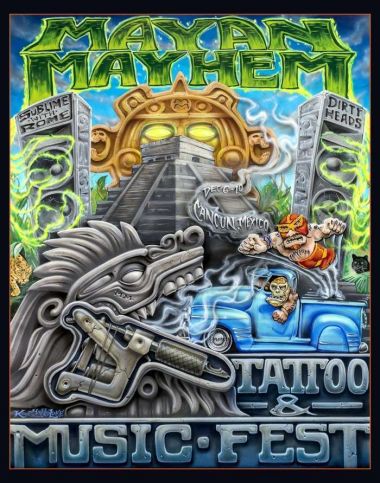 Mayan Mayhem Tattoo Festival | 06 - 10 Декабря 2018