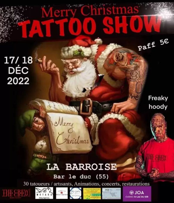 Merry Christmas Tattoo Show 2022