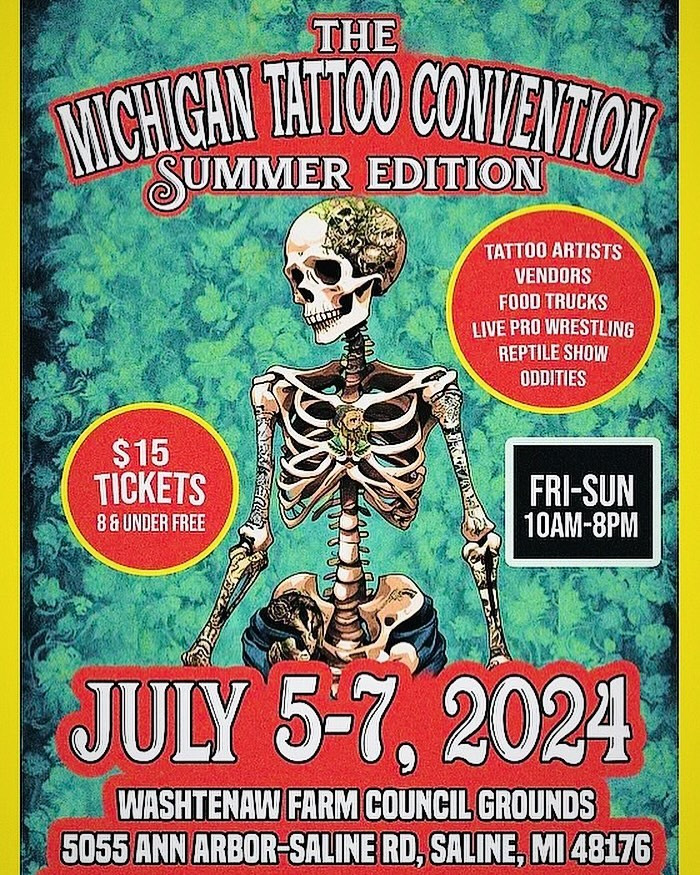 Michigan Tattoo Convention 2024 (Summer edition)