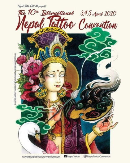 10th Nepal Tattoo Convention | 03 - 05 Апреля 2020