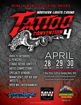Northern Lights Casino Tattoo Convention 2023