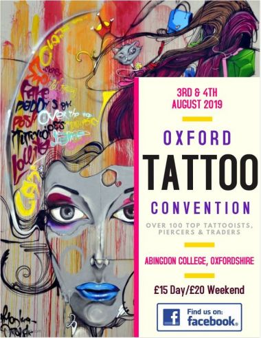 10th Oxford Tattoo Convention | 03 - 04 августа 2019