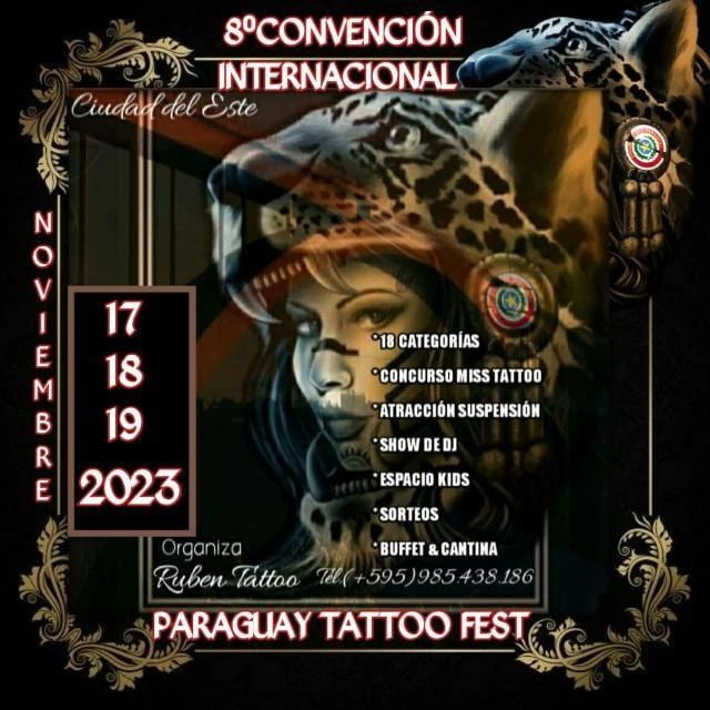 8⁰ Convención De Tatuajes Paraguay 2023