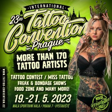 Prague Tattoo Convention 2023 | 19 - 21 Мая 2023