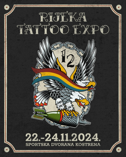 Rijeka Tattoo Expo 2024 | 22 - 24 Ноября 2024