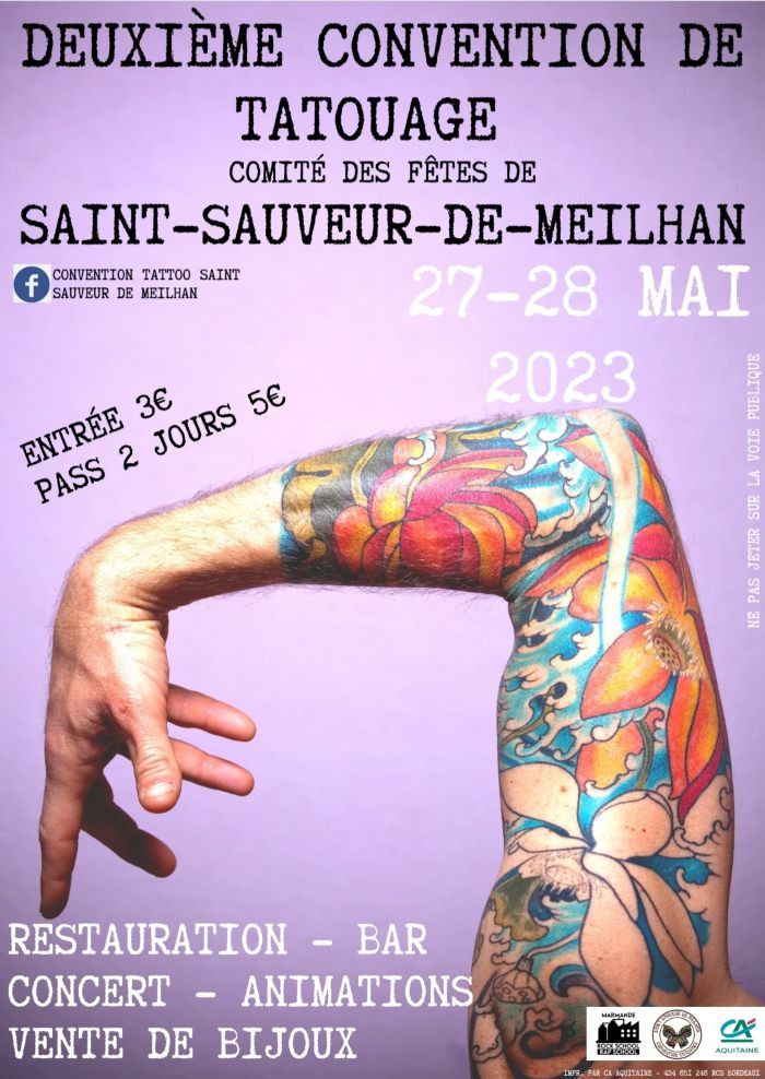 Saint Sauveur de Meilhan Tattoo Convention 2023