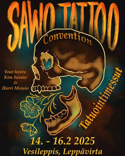 Sawo Tattoo Convention 2025 | 14 - 16 Февраля 2025