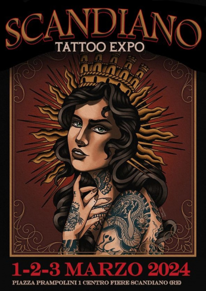 Scandiano Tattoo Expo 2024 | 01 - 03 Марта 2024