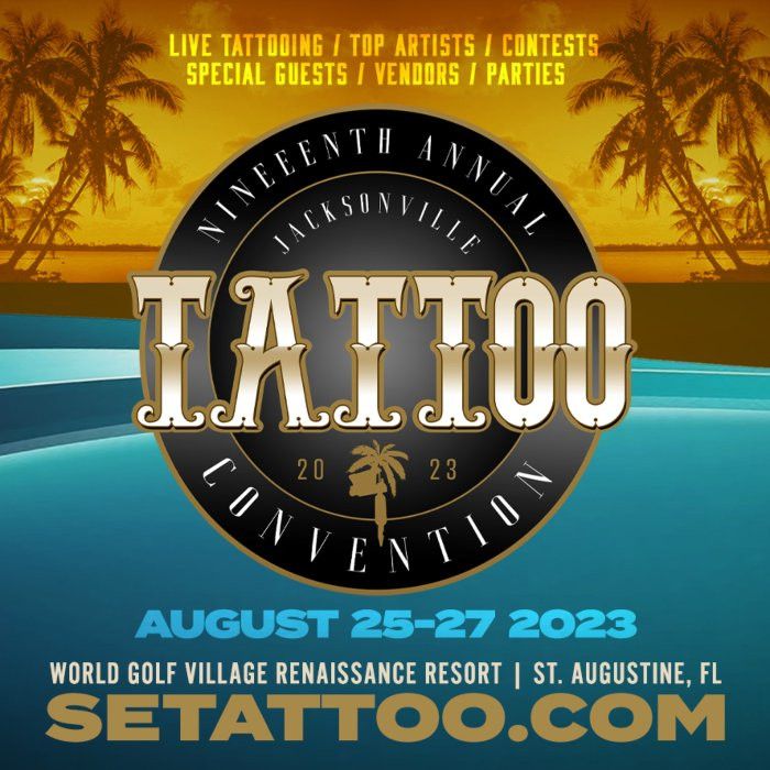 19th Jacksonville Tattoo Convention Август 2023 США iNKPPL