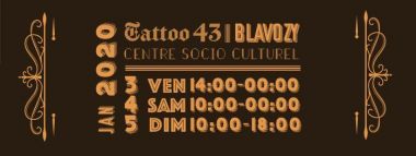 Blavozy Tattoo 43 | 03 - 05 Января 2020