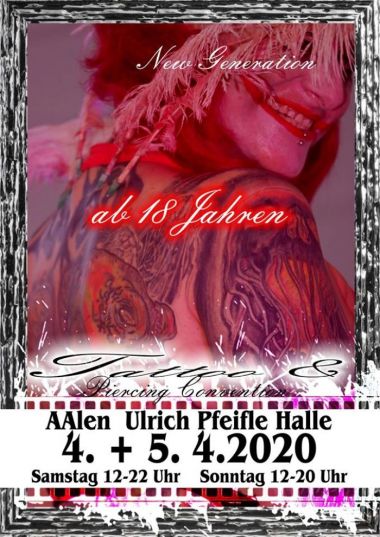 Aalen Tattoo Convention | 03 - 04 Апреля 2021