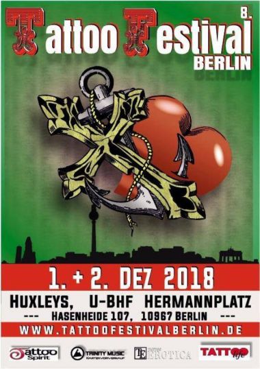Tattoo Festival Berlin 2018 | 01 - 02 Декабря 2018