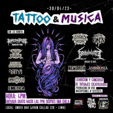 Tattoo y Musica 2023 | 30 Апреля 2023