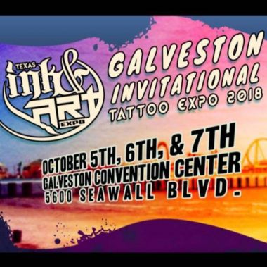 Texas Ink and Art Expo Galveston | 5 - 7 октября 2018