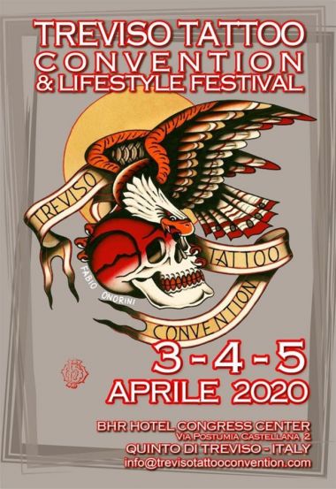 Treviso Tattoo Convention 2020 | 03 - 05 Апреля 2020