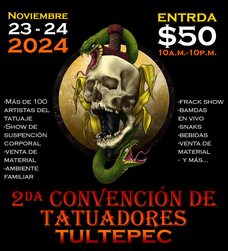 Tultepec Tattoo Convention 2024