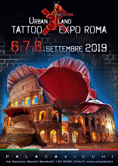Urban Land Tattoo Expo Roma | 06 - 08 сентября 2019