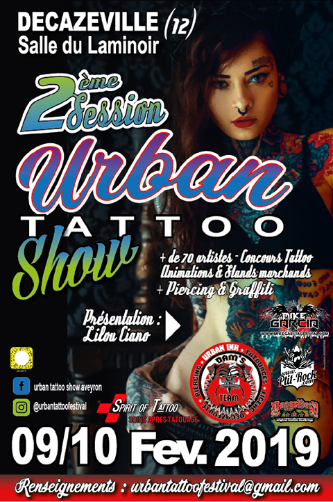 Urban Tattoo Show Aveyron 2019