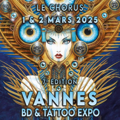 Vannes BD Tattoo Convention 2025 | 01 - 02 Марта 2025