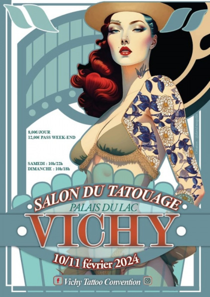 Vichy Tattoo Convention 2024 | 10 - 11 Февраля 2024