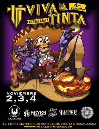 Viva La Tinta Tattoo & Arts Festival 2018 | 02 - 04 Ноября 2018