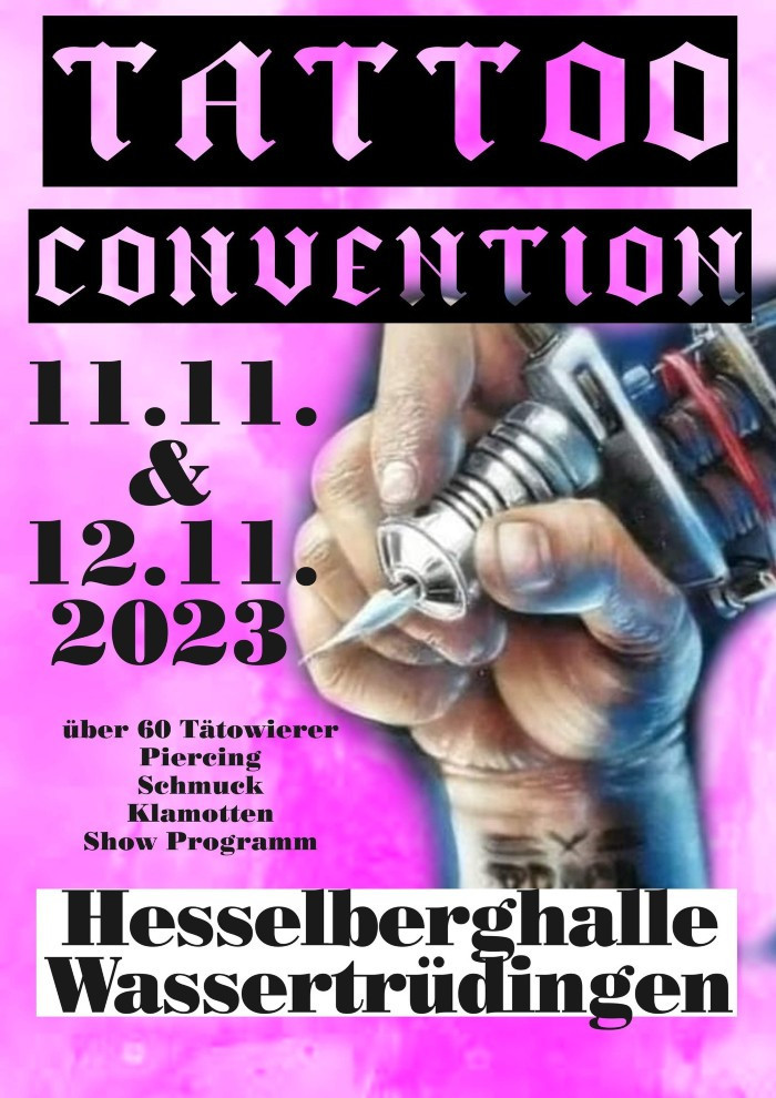 Wassertruedingen Tattoo Piercing Convention 2023