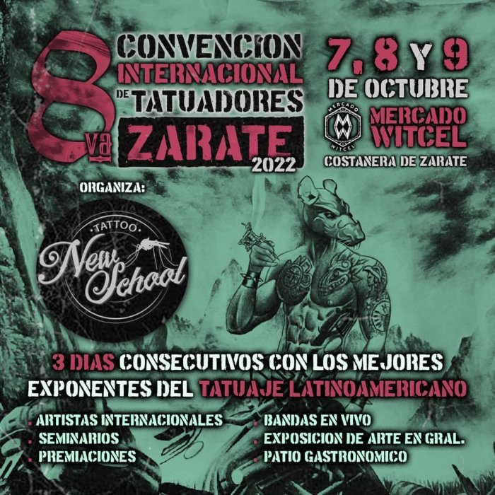 Convencion de Tatuajes Zarate 2022