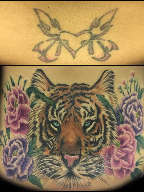 color realism 纹身 在 back #23855 | 纹身师 Megan Wood